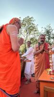 H.H. Swamiji with Swami Narayangiriji